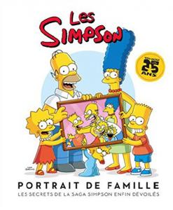 Couverture du livre Les Simpson, portrait de famille par Matt Groening
