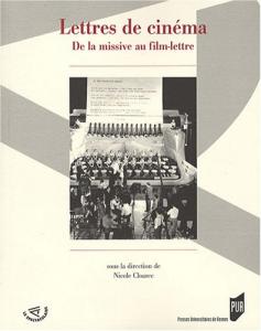 Couverture du livre Lettres de cinéma par Collectif dir. Nicole Cloarec