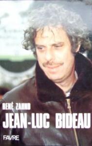 Couverture du livre Jean-Luc Bideau par René Zahnd