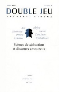 Couverture du livre Scènes de la séduction et discours amoureux par Collectif dir. Vincent Amiel