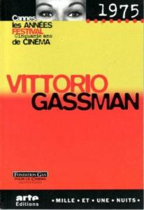 Couverture du livre Vittorio Gassman par Gérard Pangon et Jean A. Gili