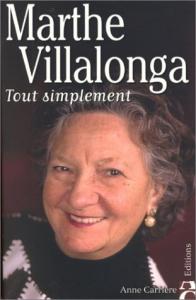 Couverture du livre Tout simplement par Marthe Villalonga