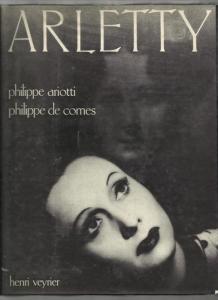 Couverture du livre Arletty par Philippe Ariotti et Philippe de Comes