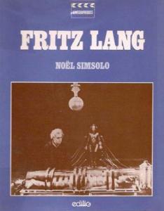 Couverture du livre Fritz Lang par Noël Simsolo