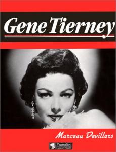 Couverture du livre Gene Tierney par Marceau Devillers