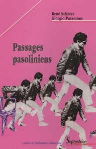 Couverture du livre Passages pasoliniens par René Schérer et Giorgio Passerone