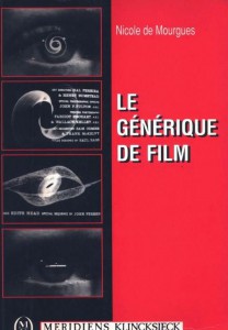 Couverture du livre Le Générique de film par Nicole de Mourgues