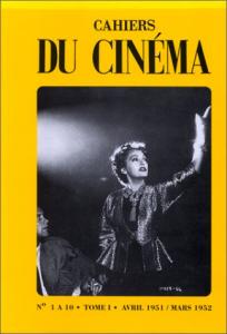 Couverture du livre Cahiers du cinéma, tome I par Collectif