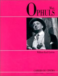 Couverture du livre Max Ophuls par William Guerin