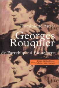 Couverture du livre Georges Rouquier par Dominique Auzel