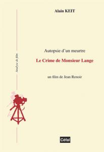 Couverture du livre Le Crime de Monsieur Lange par Alain Keit