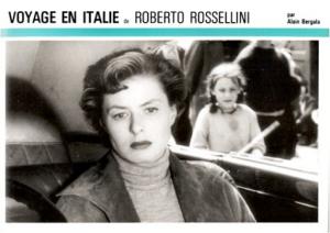 Couverture du livre Voyage en Italie de Roberto Rossellini par Alain Bergala