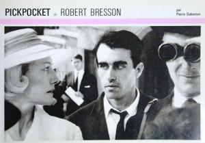 Couverture du livre Pickpocket de Robert Bresson par Pierre Gabaston