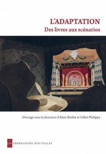 Couverture du livre L'Adaptation par Collectif dir. Gilles Philippe et Alain Boillat