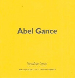 Couverture du livre Abel Gance par Dominique Païni