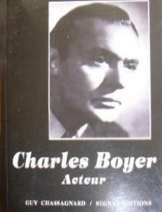 Couverture du livre Charles Boyer, acteur par Guy Chassagnard