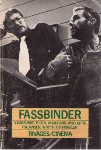 Couverture du livre Fassbinder par Collectif