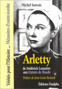 Couverture du livre Arletty par Michel Souvais