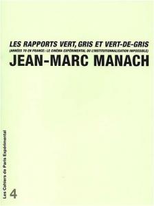 Couverture du livre Les Rapports vert, gris et vert-de-gris par Jean-Marc Manach