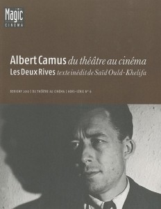 Couverture du livre Albert Camus, du théâtre au cinéma par Collectif dir. Dominique Bax