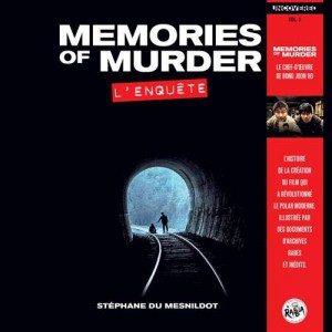 Couverture du livre Memories of murder, l'enquête par Stéphane du Mesnildot