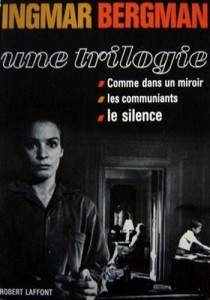Couverture du livre Une trilogie de films par Ingmar Bergman et Jacques Robnard