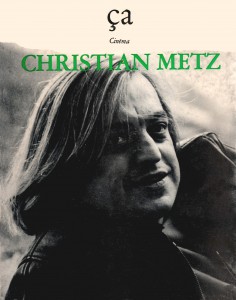 Couverture du livre Christian Metz par Collectif