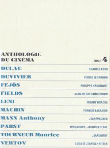 Couverture du livre Anthologie du cinéma, tome 4 par Collectif