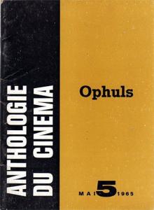 Couverture du livre Max Ophüls par Claude Beylie