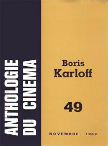 Couverture du livre Boris Karloff par Noël Simsolo