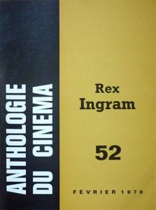 Couverture du livre Rex Ingram par René Prédal