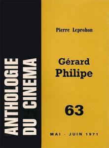Couverture du livre Gérard Philipe par Pierre Leprohon