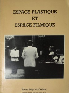 Couverture du livre Espace plastique et espace filmique par Collectif