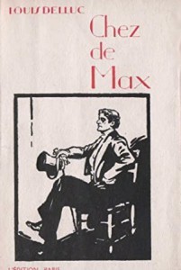Couverture du livre Chez de Max par Louis Delluc