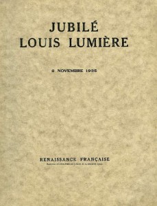 Couverture du livre Jubilé Louis Lumière par Collectif