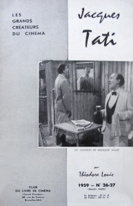 Couverture du livre Jacques Tati par Théodore Louis