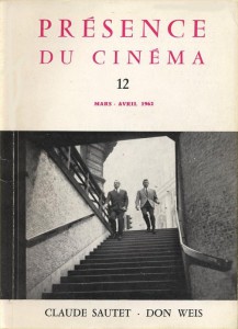 Couverture du livre Claude Sautet - Don Weis par Collectif