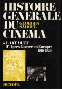 Couverture du livre Histoire générale du cinéma 5 par Georges Sadoul