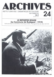 Couverture du livre Le Reporter rouge par Raymond Borde et Dominique Gros