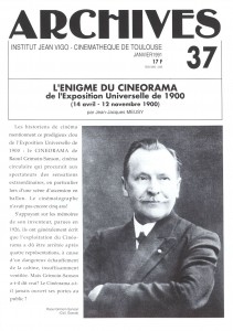 Couverture du livre L'énigme du cinéorama de l'exposition 1900 par Collectif