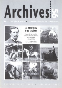 Couverture du livre Le Marquis & le cinéma par Bernard Bastide