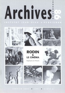 Couverture du livre Rodin et le cinéma par Stéphanie Le Follic