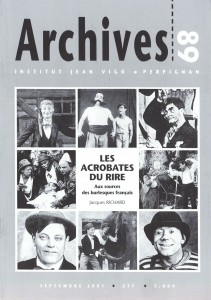 Couverture du livre Les Acrobates du rire par Jacques Richard