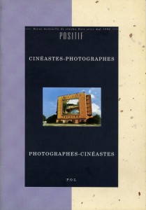 Couverture du livre cinéastes-photographes par Collectif