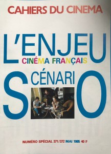 Couverture du livre L'Enjeu Scénario cinéma français par Collectif
