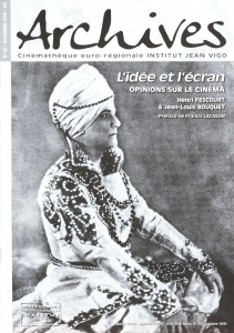 Couverture du livre L'idée et l'écran par Henri Fescourt et Jean-Louis Bouquet