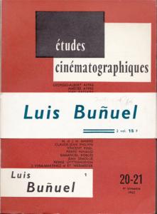 Couverture du livre Luis Buñuel 1 par Collectif dir. Michel Estève
