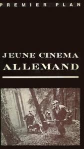 Couverture du livre Jeune Cinéma allemand par Francis Courtade