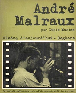 Couverture du livre André malraux par Denis Marion