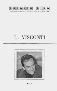 Couverture du livre Luchino Visconti par Giulio Cesare Castello